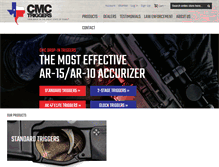 Tablet Screenshot of cmctriggers.com